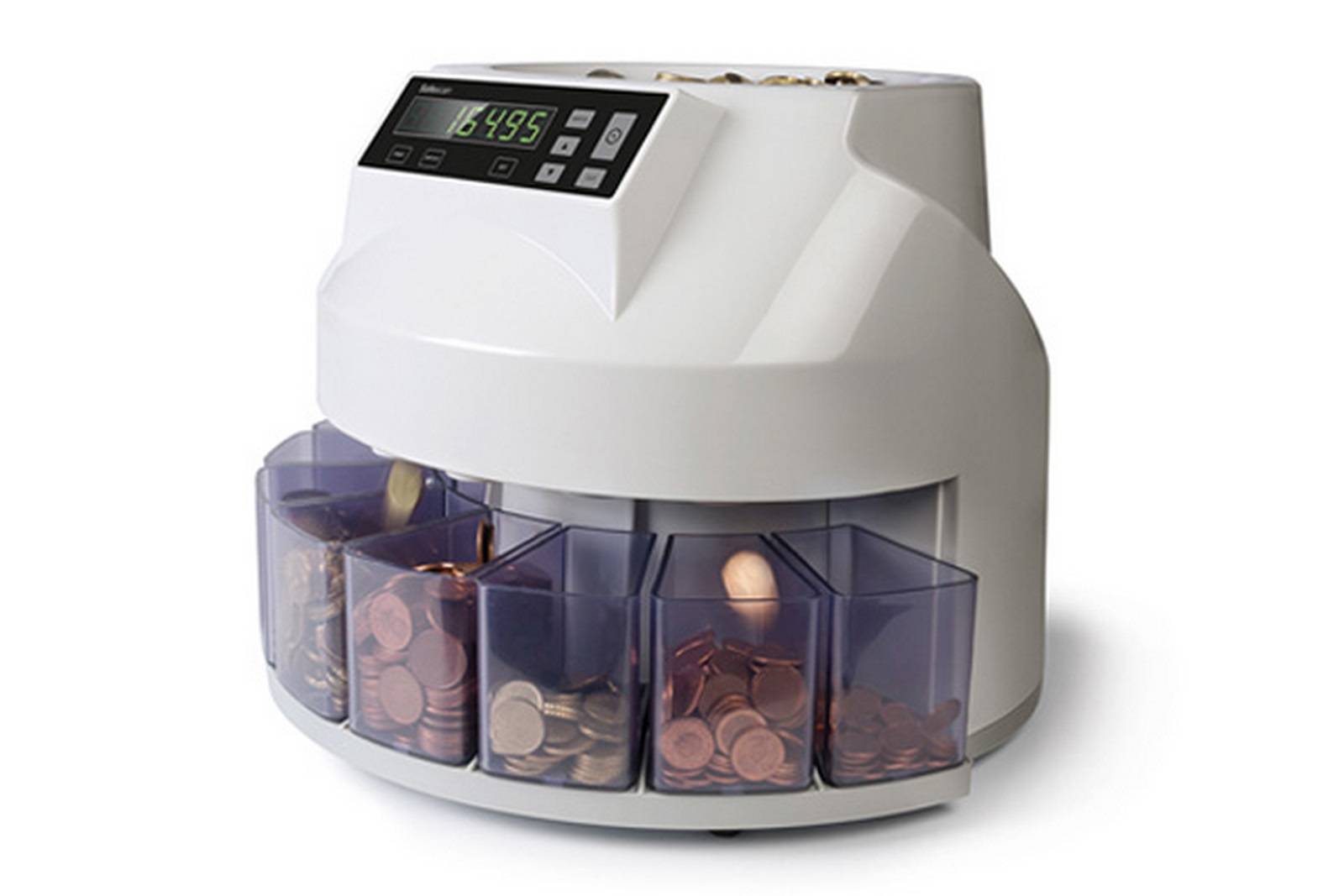 Contador y clasificador de monedas electronico SAFESCAN 1250 EU - 354,5 x 33 x 26,6 cm.