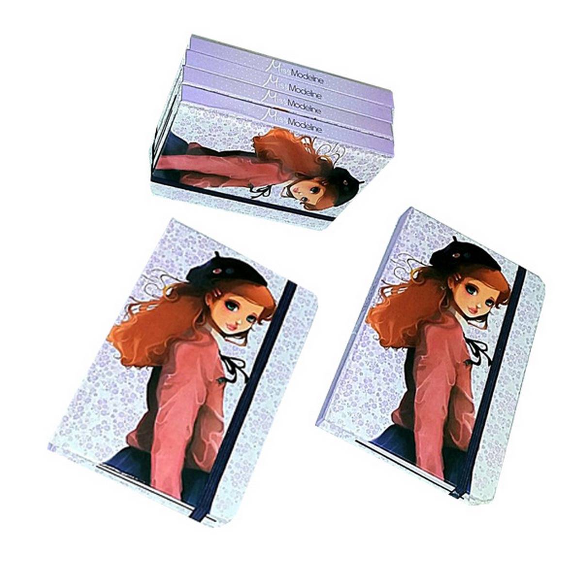 Lote de 6 libretas de notas MIss Modeline