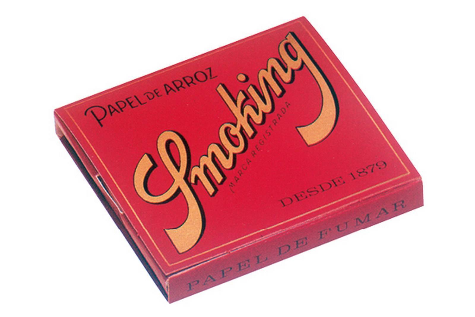 Papel de fumar  SMOKING de Arroz - Caja 100 Librillos