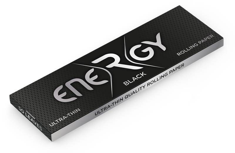 Papel de fumar ENERGY 1 1/4 - Caja de 25 librillos