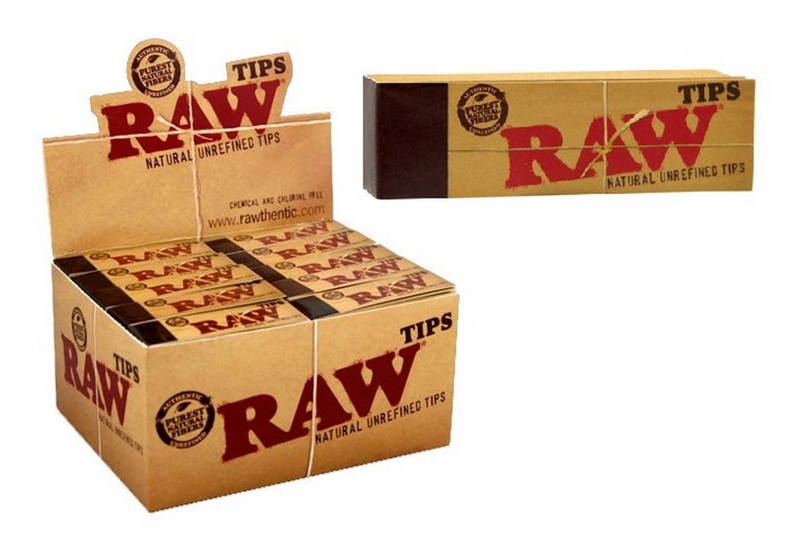 Caja de filtros tips RAW.- Librillos de filtros de carton,- Caja de 50 Libritos