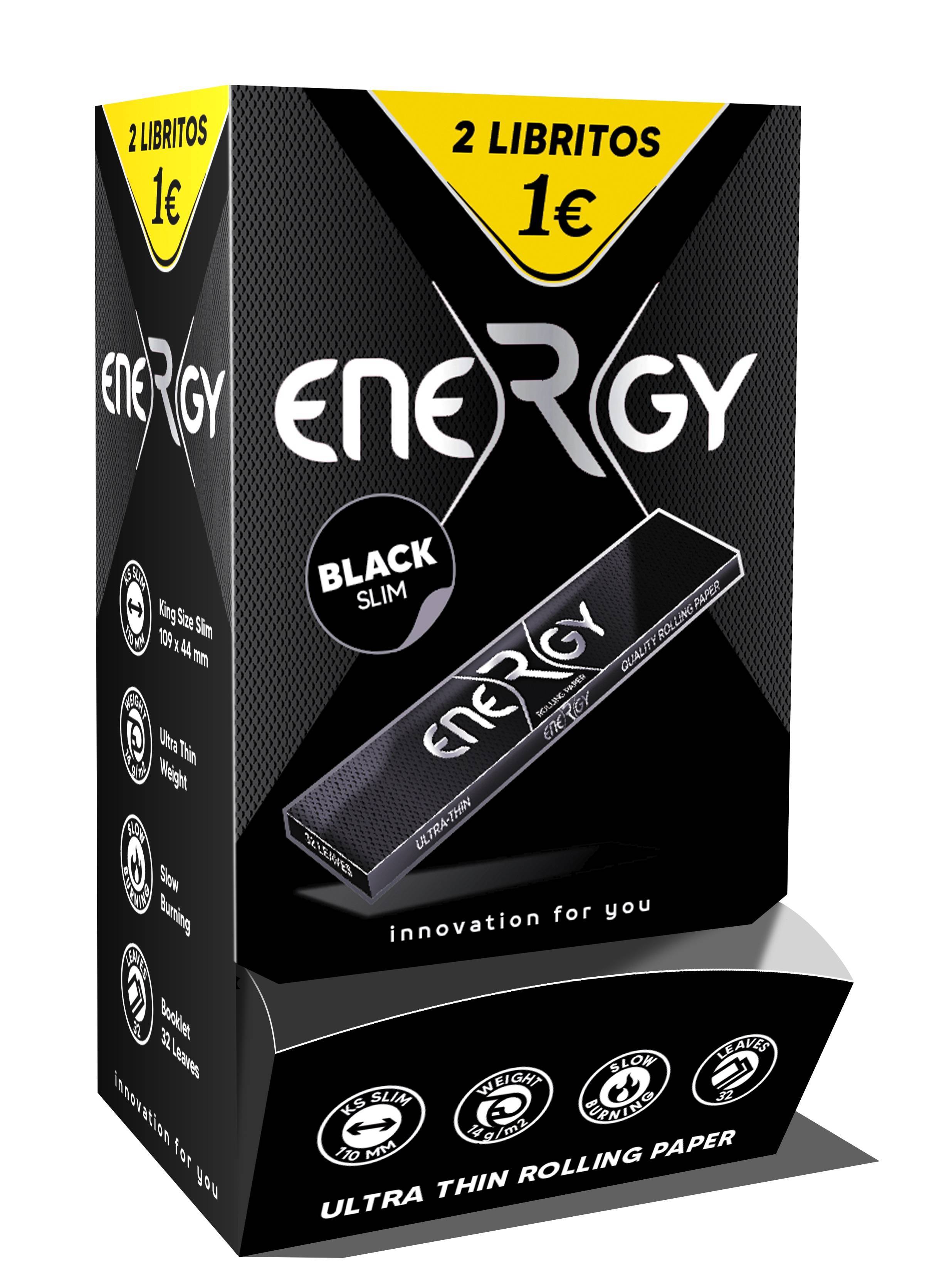 COMPRANDO 3 EXPOSITORES DE PAPEL ENERGY KING SIZE DE 2x1 REGALAMOS 1  DEL MISMO MODELO (3+1)                                                                                                                                                                   