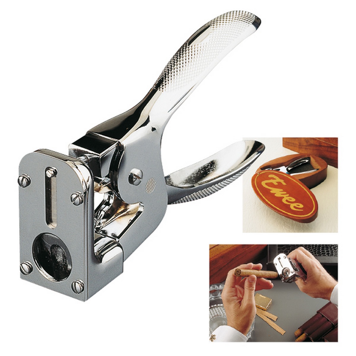 Cortapuros de Tenaza acabado en baño de cobre/niquel y cromo brillante EWEE - Collection Royal 100