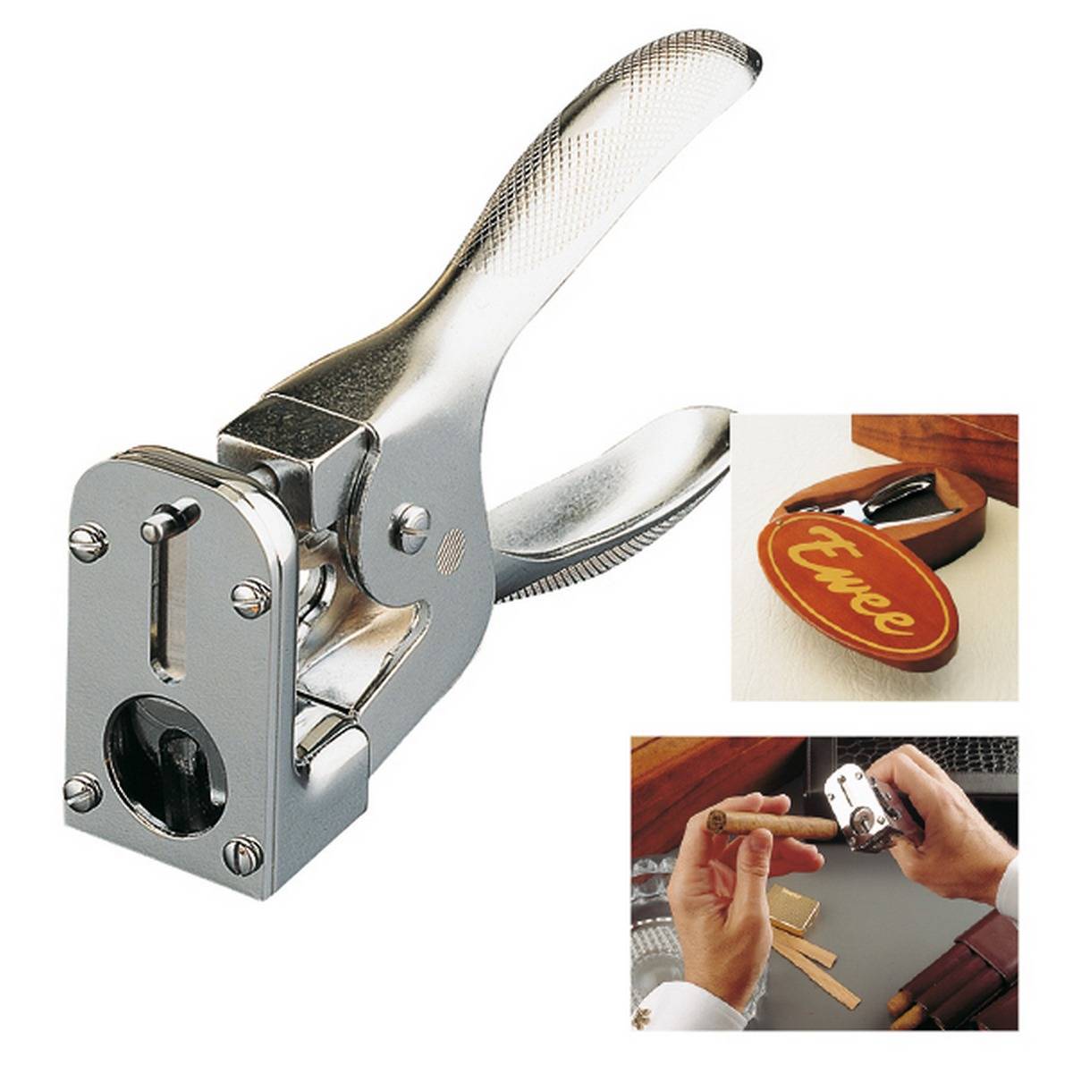 Cortapuros de Tenaza acabado en baño de cobre/niquel y cromo mate EWEE - Collection Royal 400