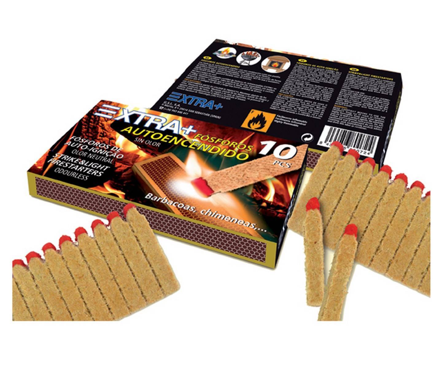 Caja de fosforos autoencendido XTRA
