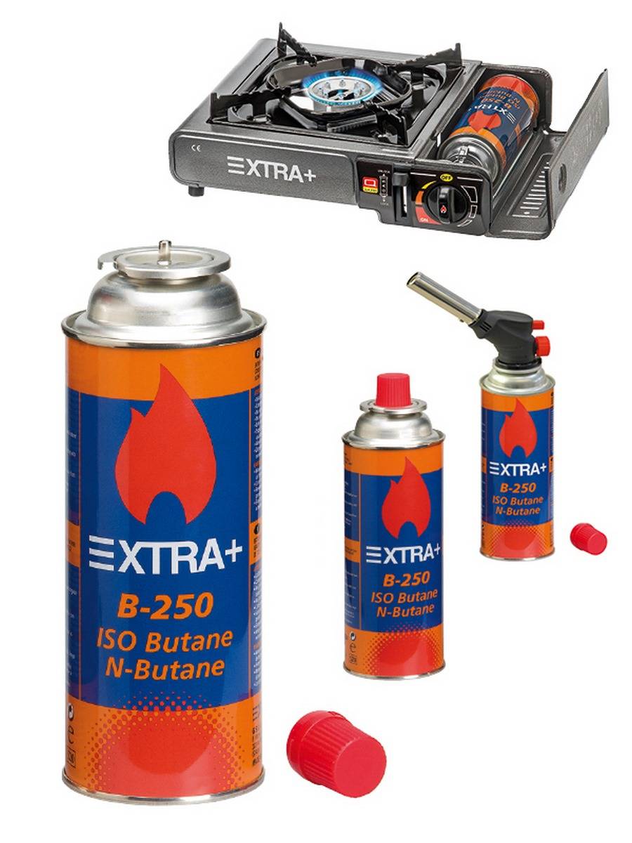 Bombona de gas ISO butano y n-butano XTRA+ - 220 gr