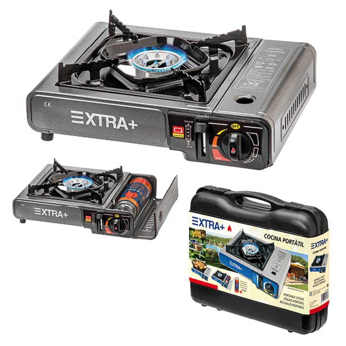 Cocina portatil a gas butano BDZ155 XTRA+ - maletin individual