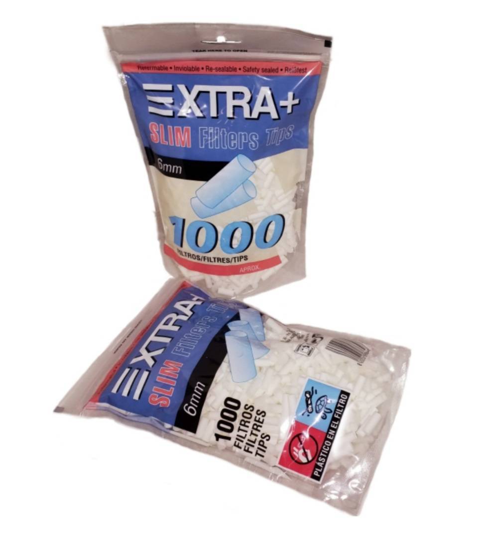 COMPRANDO 40 BOLSAS DE FILTROS XTRA  DE 1,000 DE 6 MM LE REGALAMOS 10 SIN CARGO DEL MISMO MODELO.                                                                                                                                                              
