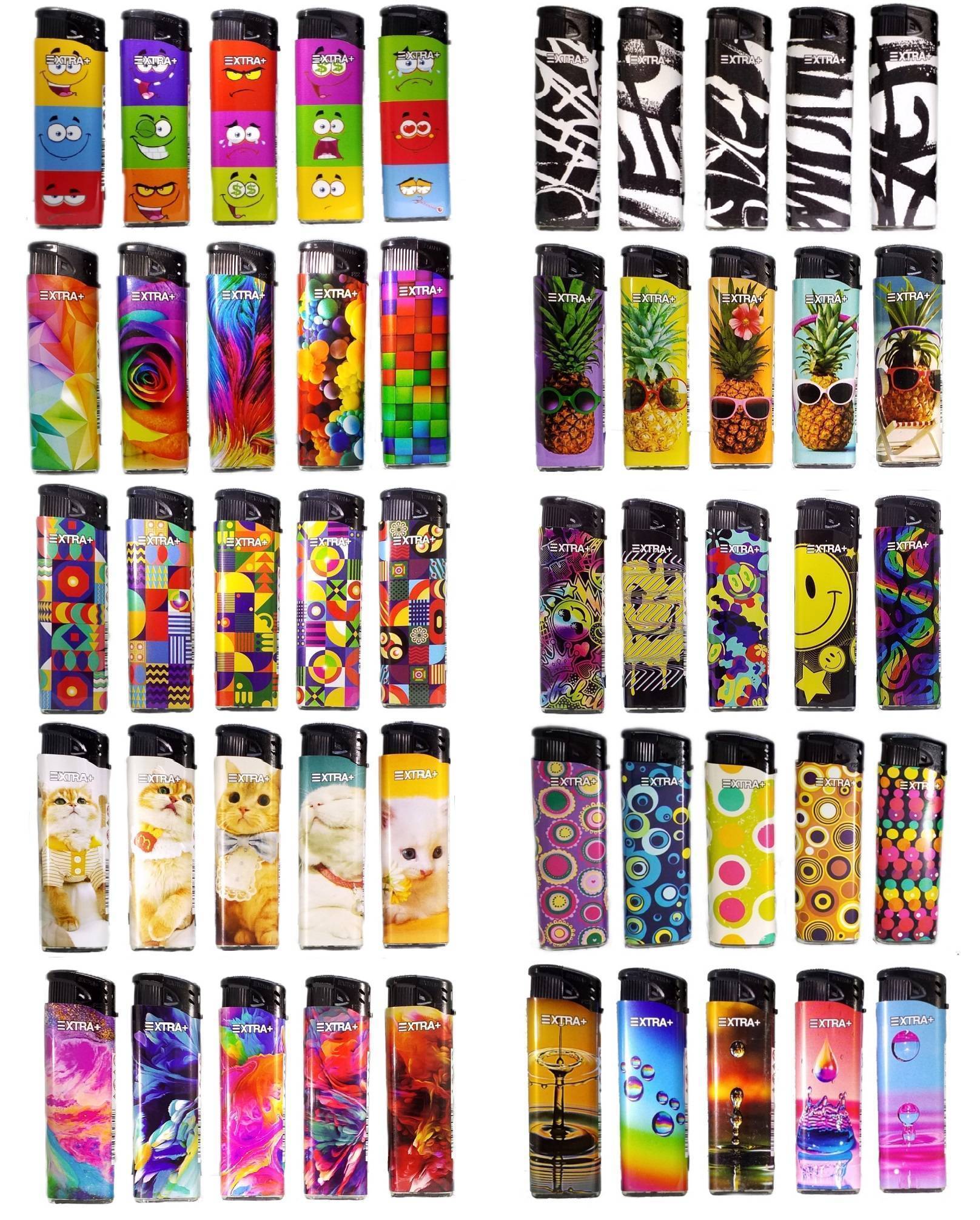 Encendedor XTRA XHD8558 Diseño surtido N30