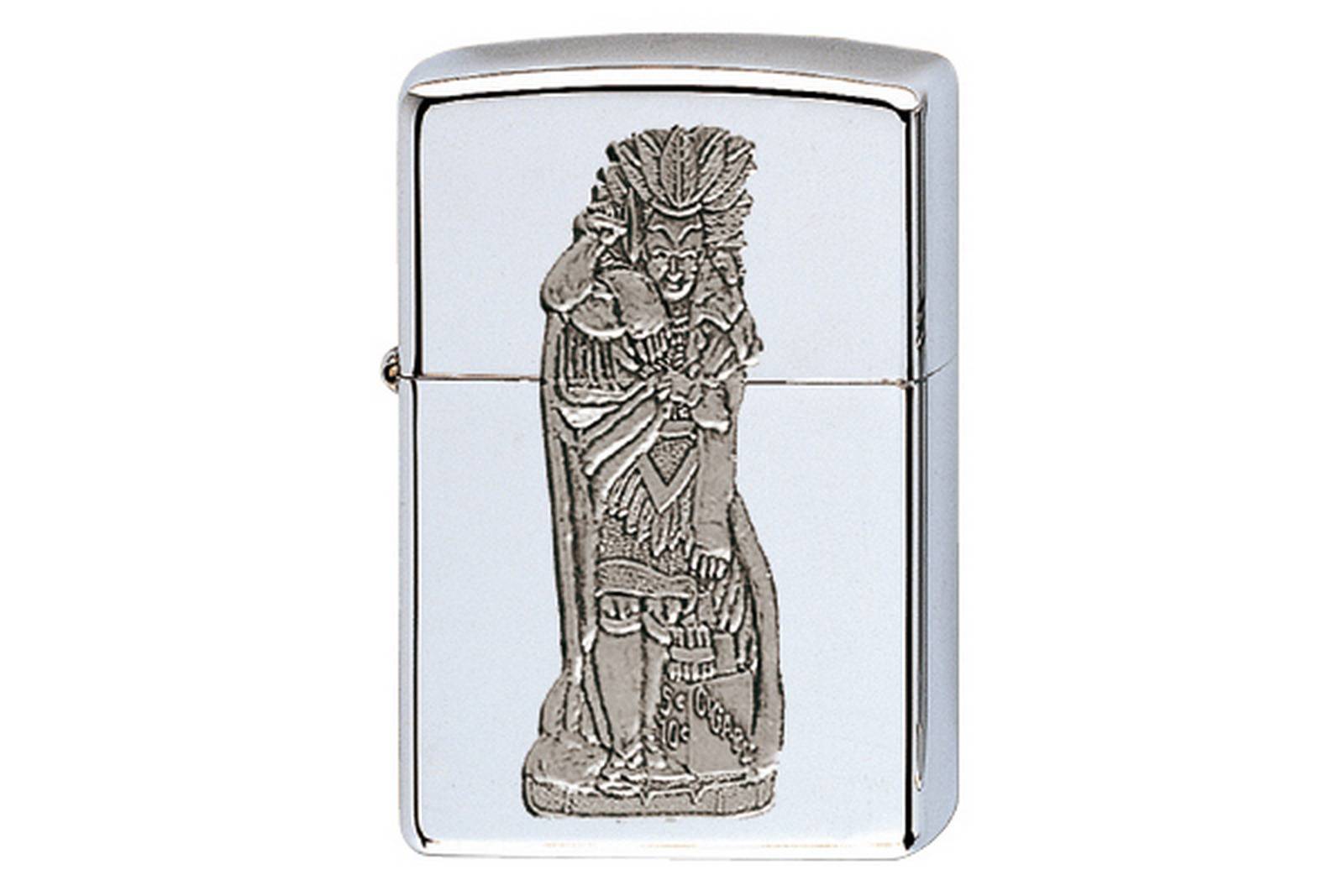 Encendedor ZIPPO 250-3 Indians plata