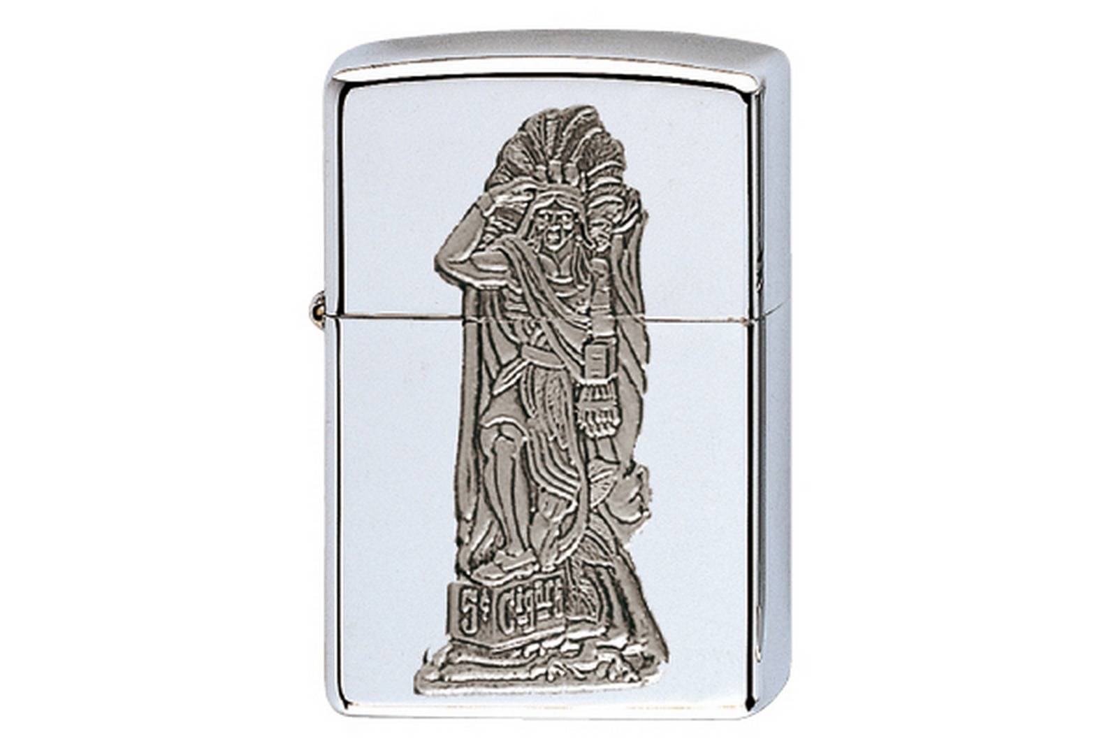 Encendedor ZIPPO 250-4 Indians plata
