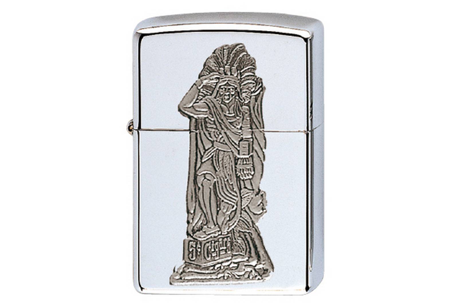 Encendedor ZIPPO 250-4 Indians plata