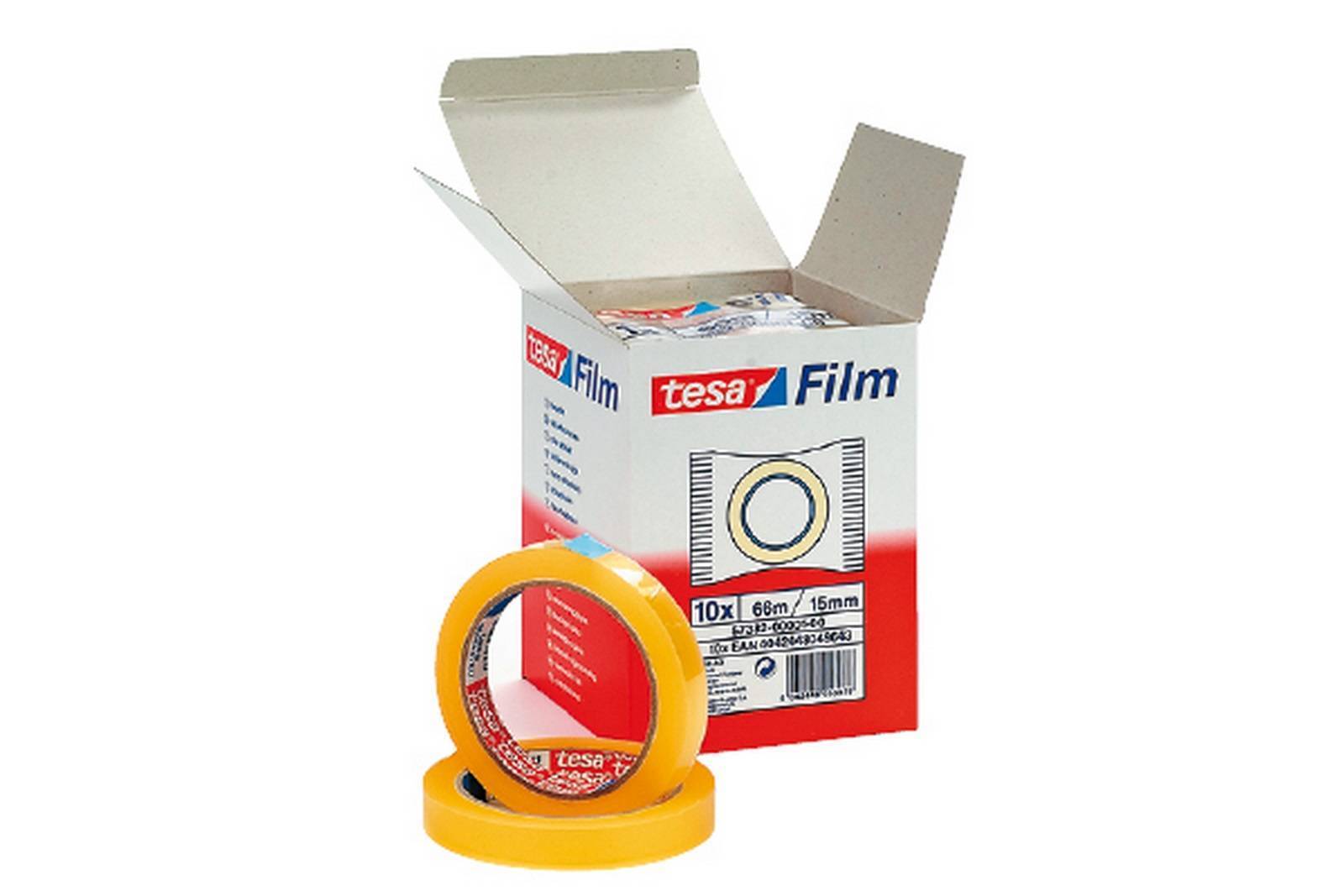 Rollo de cinta adhesiva TESA - ancho 15 cm x 66 metros /caja de 10  rollos