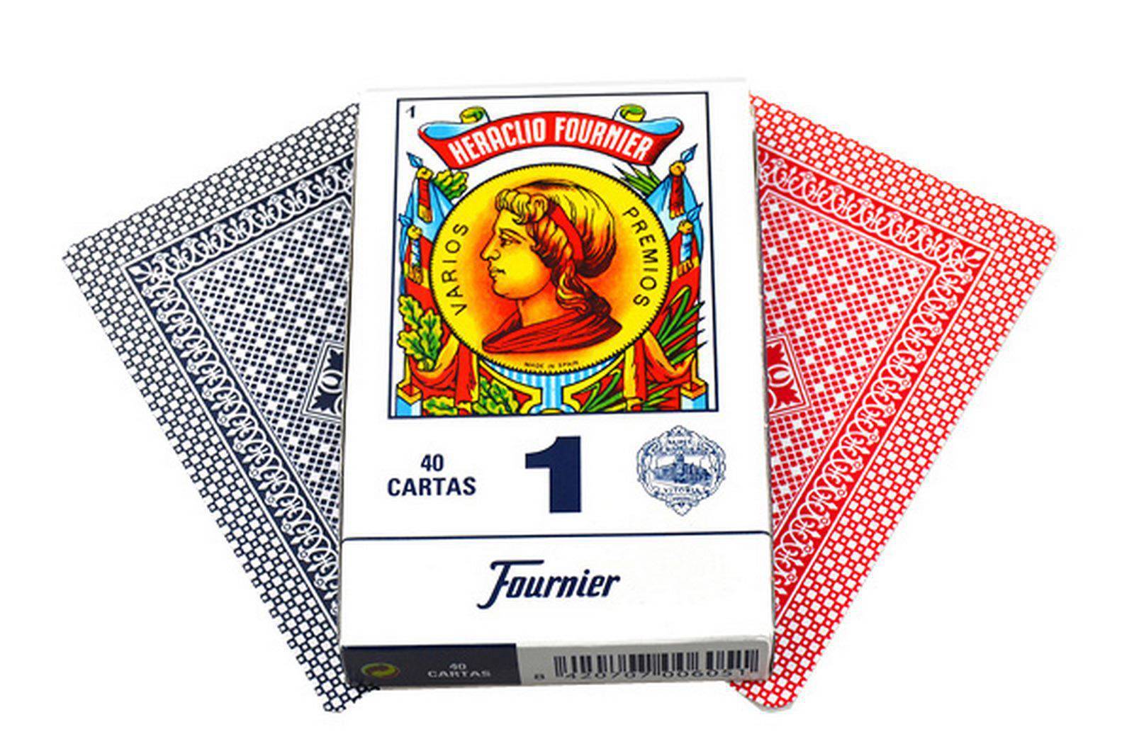 Barajas numero 1 de 40 cartas FOURNIER
