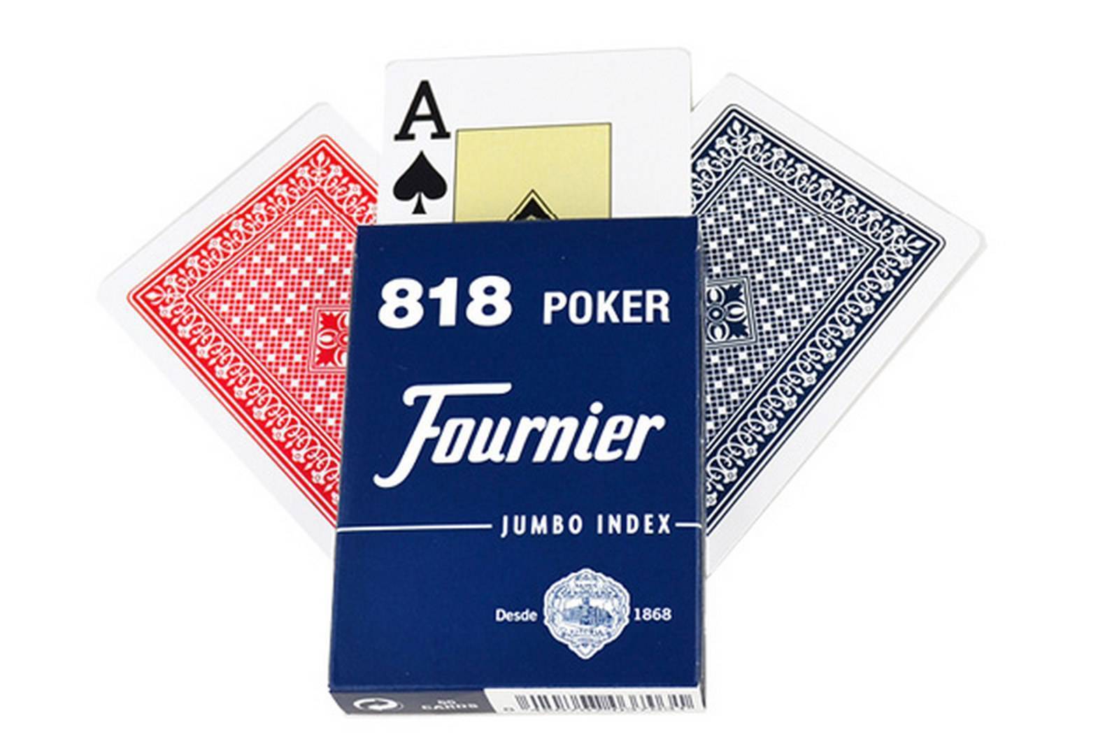 Baraja Poker numero 818 de 55 cartas FOUNIER