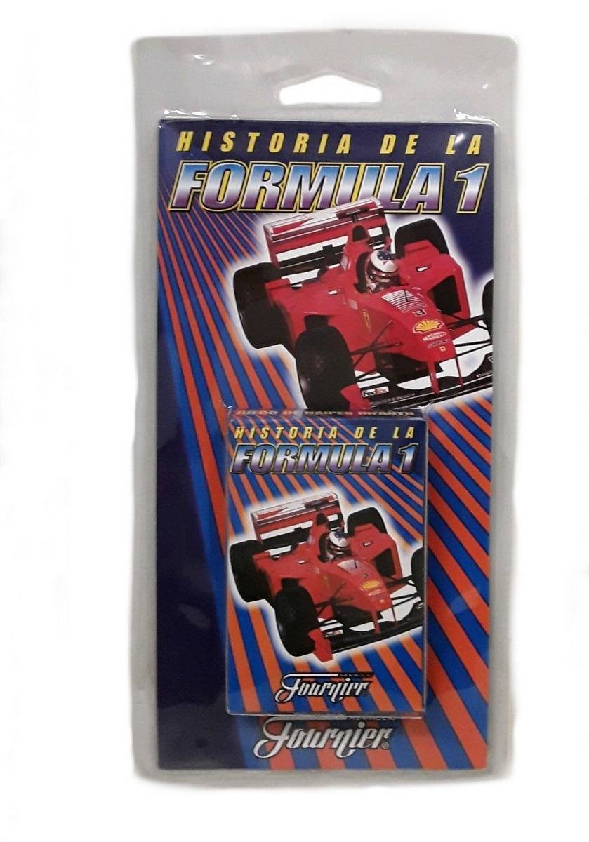 Baraja infantil Historia de la Formula 1 FOURNIER