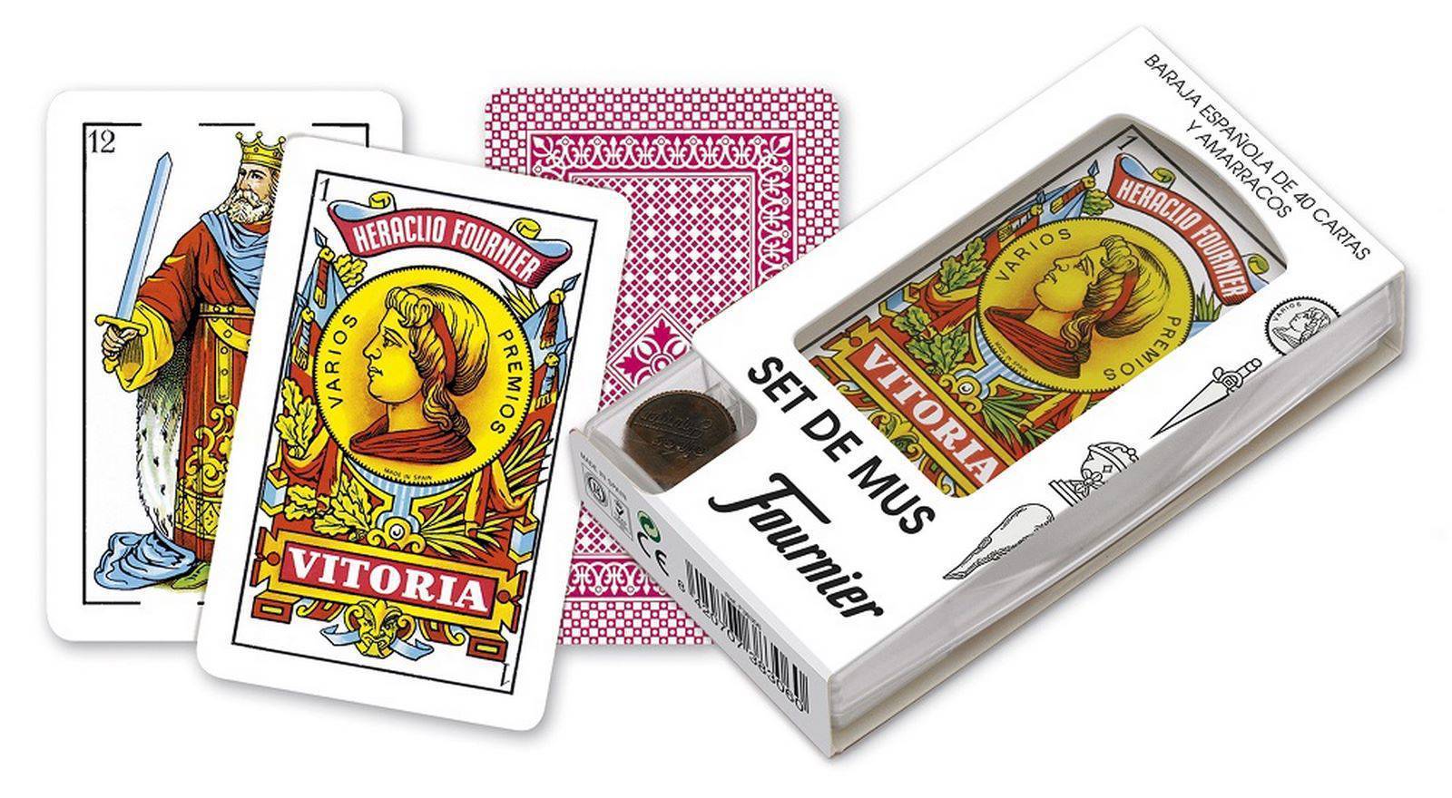 Set de Mus en estuche de plastico FOURNIER