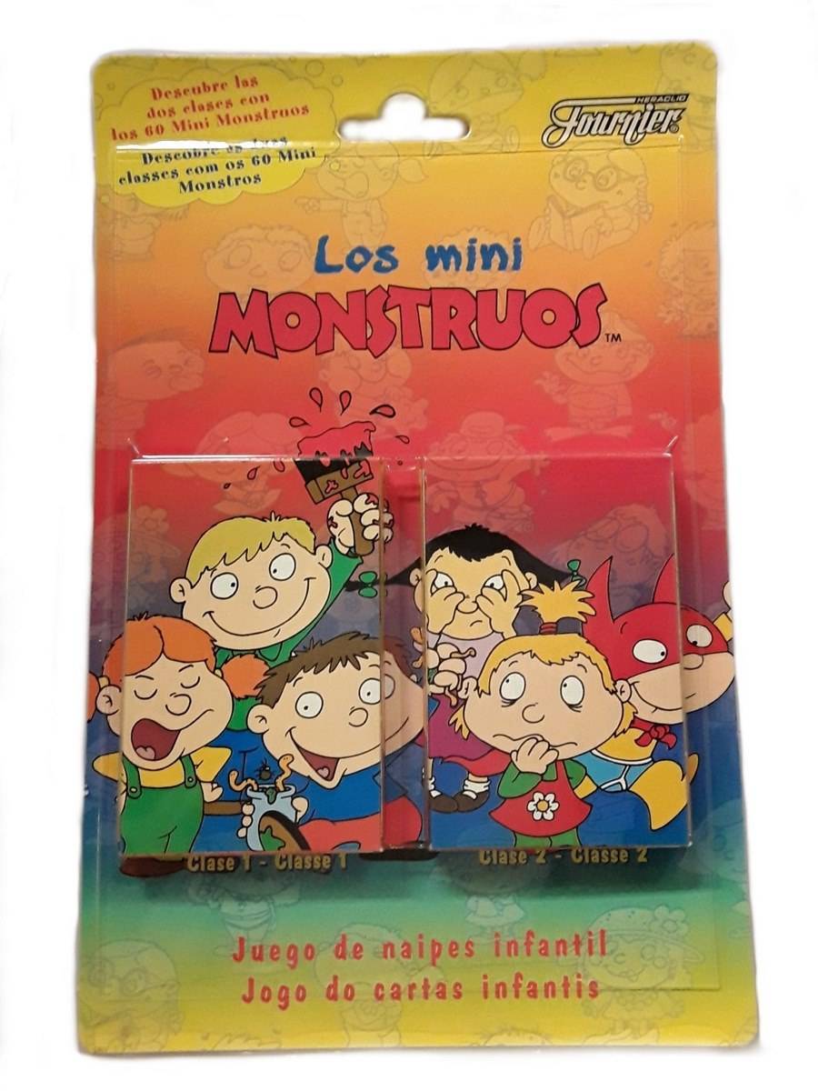 Baraja infantil Mini Monstruos FOURNIER