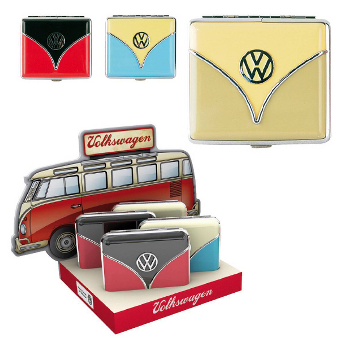 Expositor de 8 pitilleras para 18 cigarrillos con pinza Samba VOLKSWAGEN