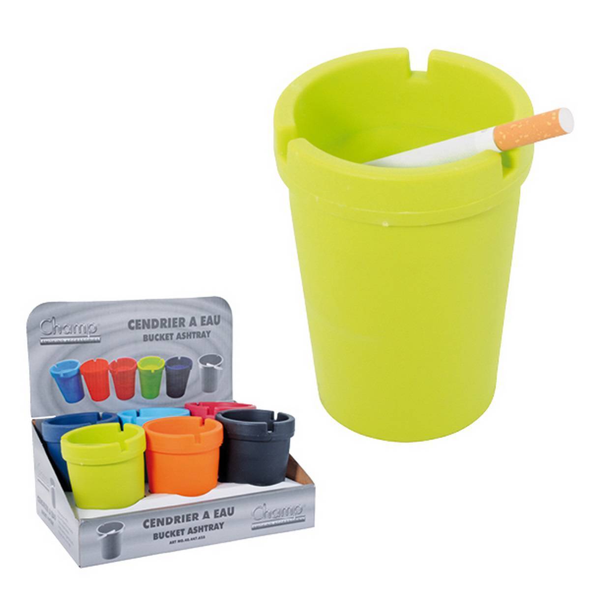 Expositor de 12 Ceniceros de agua CHAMP