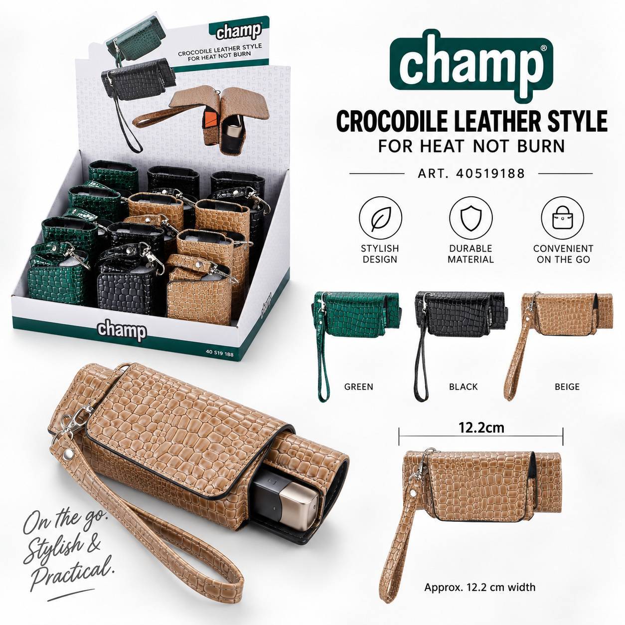 Lote 9 Pack CH  IQOS cocodrilo