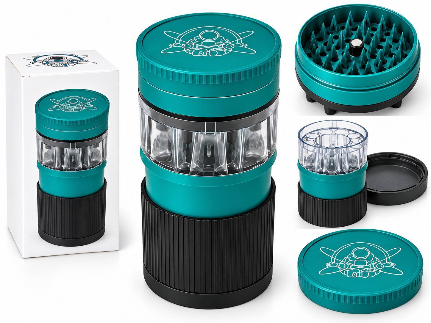 Lote 6 Grinder y llenador conos